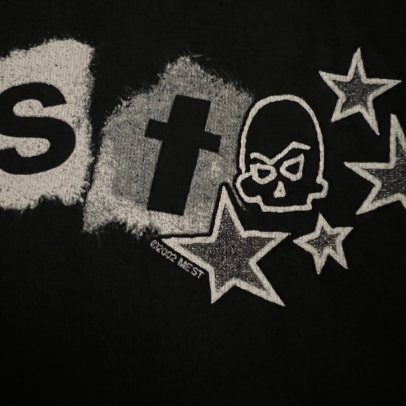 MEST 2002 S/S Tour T-Shirt Good Charlotte pop punk - Picture 6 of 7